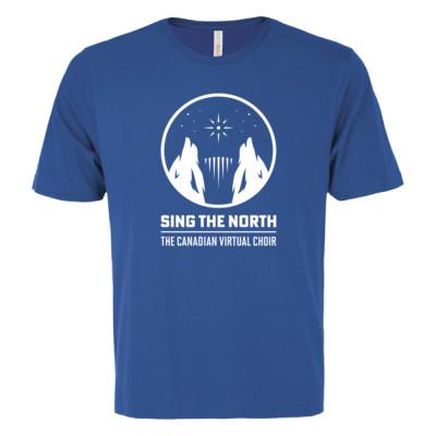 STN Circle Logo Unisex T-Shirt – Sky Blue